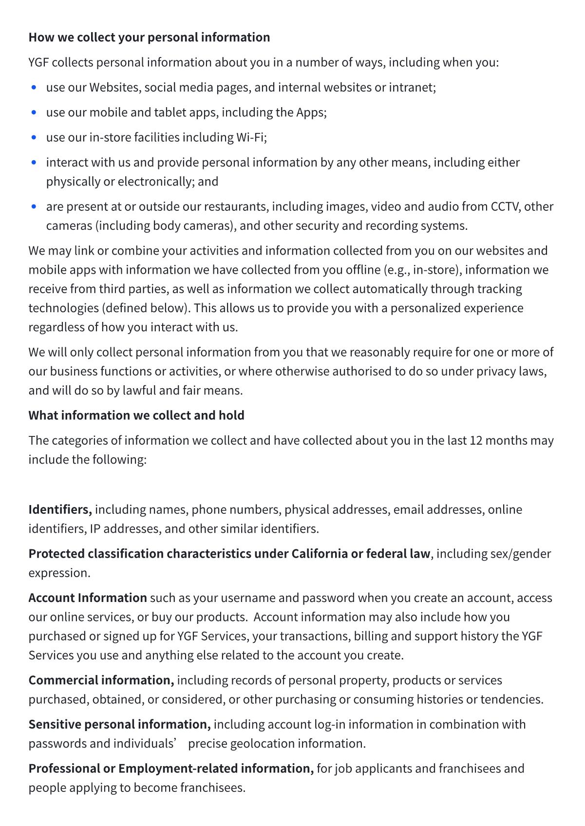 Privacy Policy - Page 2
