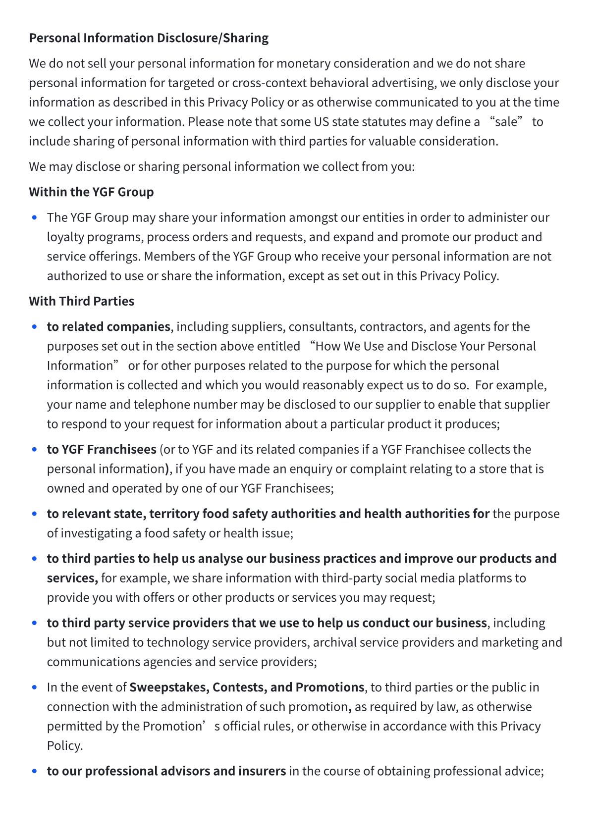 Privacy Policy - Page 9