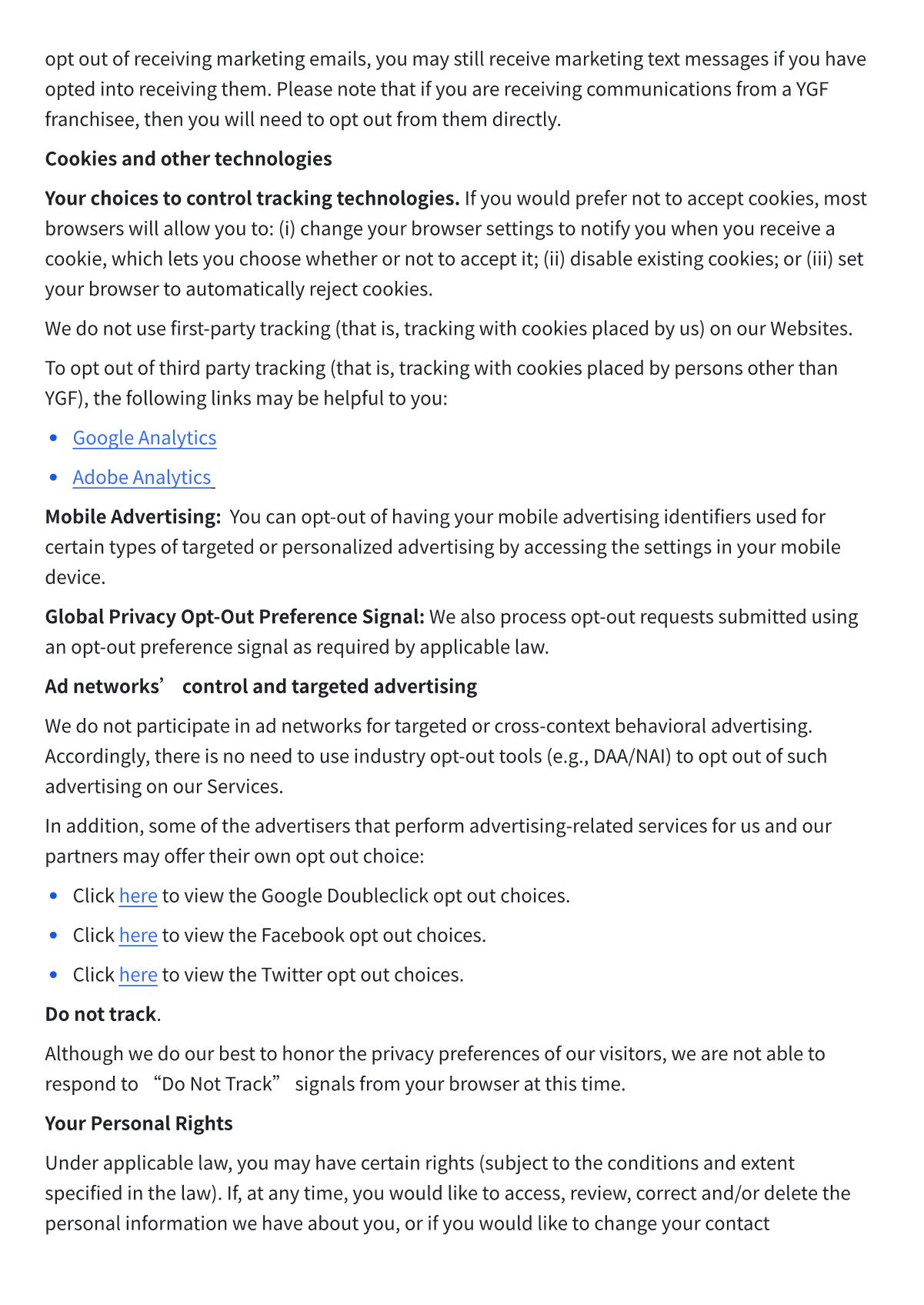 Privacy Policy - Page 12