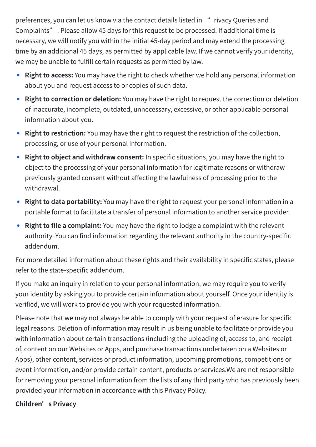 Privacy Policy - Page 13